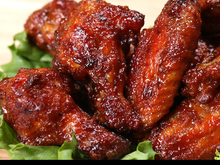 Load image into Gallery viewer, BARBECUE CHICKEN WINGS - Served with Ketch up and dip