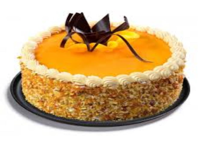 Send Satisfying Round Butterscotch Cake to Kerala, India - Page Details :  keralaflowersgifts.com
