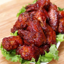Load image into Gallery viewer, BARBECUE CHICKEN WINGS - Served with Ketch up and dip