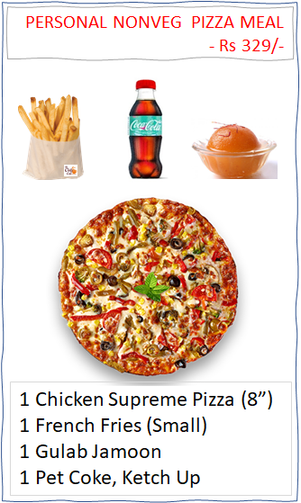 PERSONAL NON VEG PIZZA MEAL